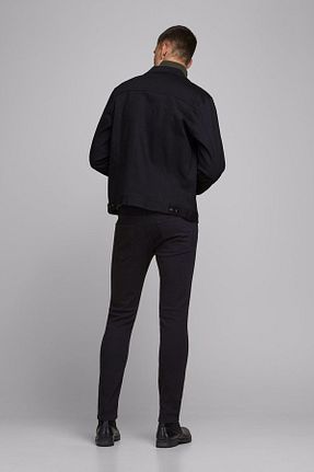 شلوار جین مشکی مردانه پاچه تنگ Jack & Jones - کد 132319449