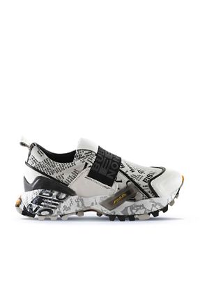 کفش اسنیکر سفید زنانه چرم اصل Bueno Shoes - کد 175323372