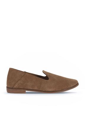 بابت قهوه ای زنانه چرم خالص Bueno Shoes - کد 851001353