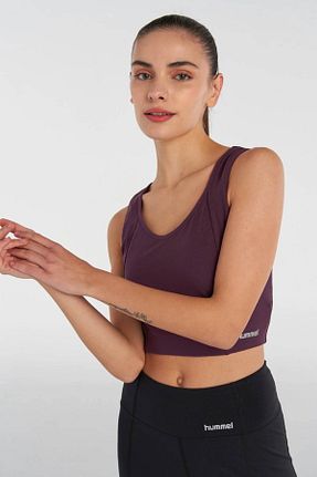 رکابی اسپرت بنفش زنانه پلی استر hummel - کد 846321216