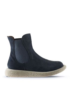 بوت / نیم بوت آبی زنانه چرم خالص Bueno Shoes - کد 222988527