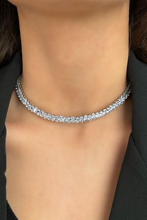 گردنبند جواهر زنانه سنگ طبیعی Takıştır - کد 860906422