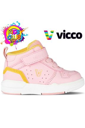 بوت / نیم بوت صورتی بچه گانه پاشنه تخت Vicco - کد 859456209