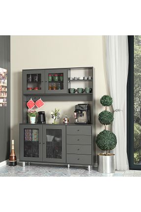 کابینت چند منظوره طوسی Suntalam PASİFİC HOME - کد 860905607