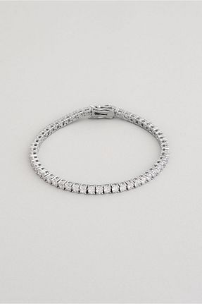 دستبند نقره سفید زنانه 925 عیار So Chic - کد 760988513