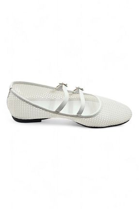 بابت سفید زنانه پارچه ای Melen Shoes - کد 836369583