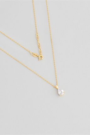 گردنبند نقره زرد زنانه 925 عیار So Chic - کد 745166343