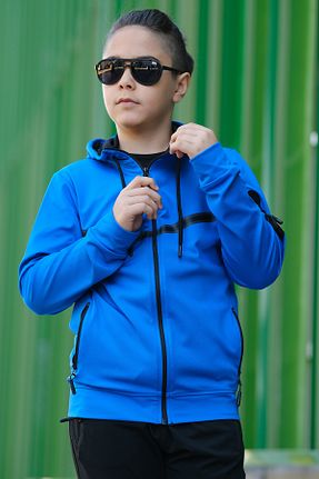 ست گرمکن آبی بچه گانه پاچه کش دار Pina Kids - کد 860873655