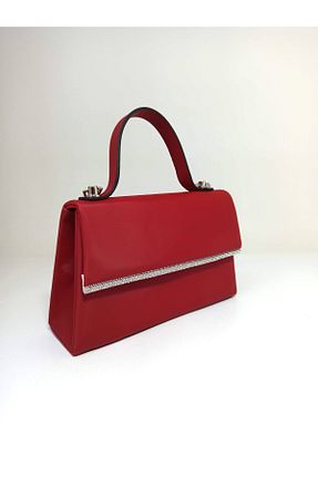 کیف مجلسی قرمز زنانه جیر dizaynbag - کد 860904236
