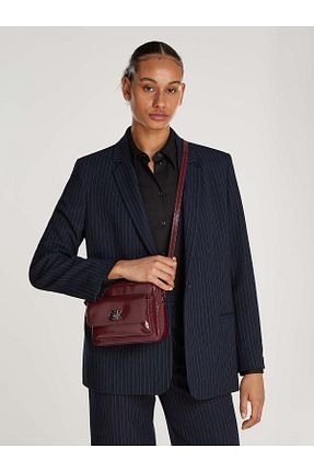 کیف دستی زرشکی زنانه Calvin Klein - کد 860907518