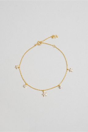 دستبند نقره زرد زنانه 925 عیار So Chic - کد 843882703