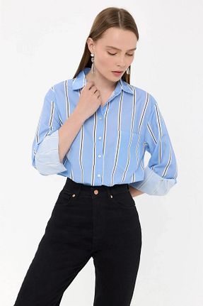 پیراهن آبی زنانه Relaxed Hiccup - کد 854531534