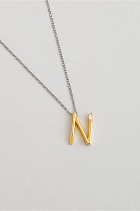 گردنبند نقره زرد زنانه 925 عیار So Chic - کد 852506600