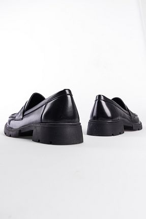 کفش لوفر مشکی زنانه چرم مصنوعی Capone Outfitters - کد 859887154