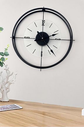 ساعت دیواری مشکی 50 * 50 SEVİNÇ KONSEPT - کد 768576986