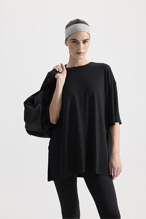 تونیک مشکی زنانه بافتنی KADRİYE BAŞTÜRK - کد 860917005