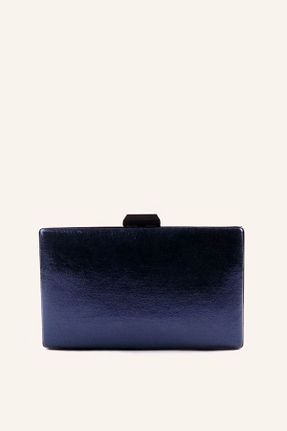 کیف مجلسی سرمه ای زنانه چرم لاکی Marcatelli - کد 57670525