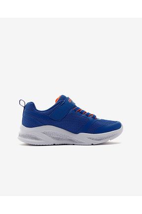 کفش اسنیکر آبی بچه گانه بند دار Skechers - کد 801752642