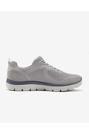 کفش پیاده روی طوسی مردانه پارچه ای Skechers - کد 259810793
