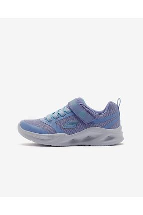 کفش اسنیکر آبی بچه گانه چسبی Skechers - کد 801752588