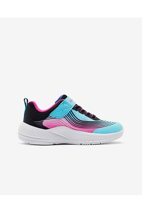 کفش اسنیکر سفید بچه گانه چسبی Skechers - کد 846949658