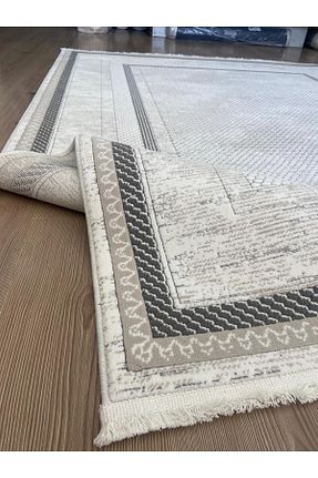 فرش طوسی قابل شستشو İmparator Halı - کد 864712387