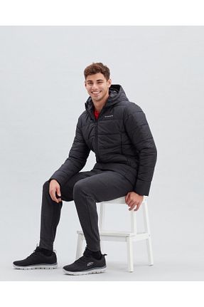 کفش اسنیکر مشکی مردانه بند دار Skechers - کد 240733450