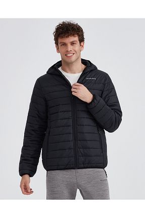 کاپشن اسپرت مشکی مردانه رگولار Skechers - کد 55113228