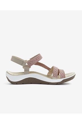 دمپائی بژ زنانه پاشنه تخت Skechers - کد 274811100