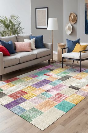 فرش رنگی آنتی باکتریال AIDA HOME - کد 834080818