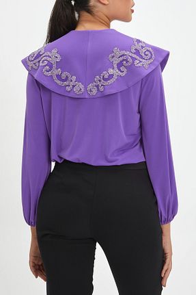 بلوز مشکی زنانه ساده Serpil - کد 860988177