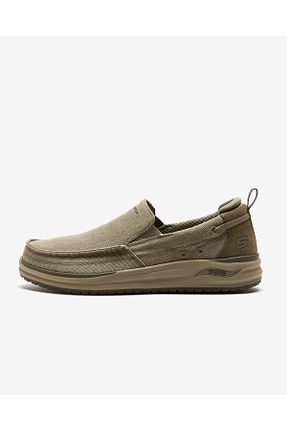 کفش اسنیکر بژ مردانه پارچه Skechers - کد 359394417