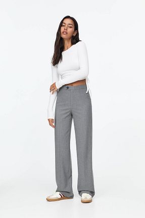شلوار طوسی زنانه پلی استر Pull & Bear - کد 860976983