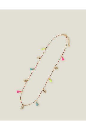 گردنبند جواهر رنگی زنانه پنبه ای Accessorize - کد 834794509