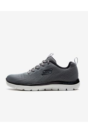 کفش پیاده روی طوسی مردانه پارچه ای Skechers - کد 337911515