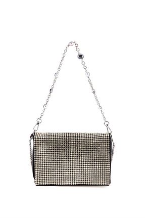 کیف دستی طلائی زنانه پلی استر ÇÇS - کد 780879992