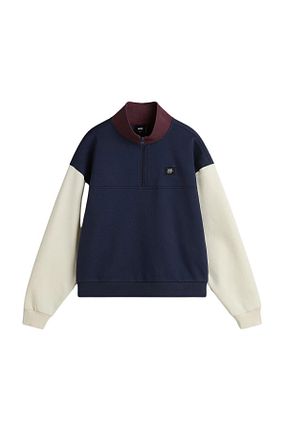 سوئیشرت آبی زنانه رگولار Vans - کد 860706742