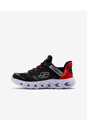 کفش اسنیکر مشکی بچه گانه بند دار Skechers - کد 798219875