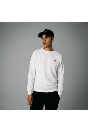 سوئیشرت سفید مردانه چاپی Ellesse - کد 863823195