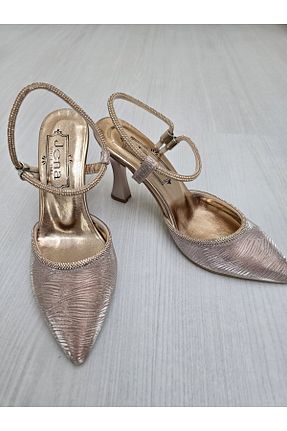 کفش مجلسی متالیک زنانه پاشنه نازک butik prd - کد 861014192