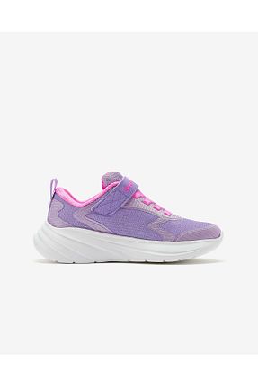 کفش اسنیکر بنفش بچه گانه چسبی Skechers - کد 852131464