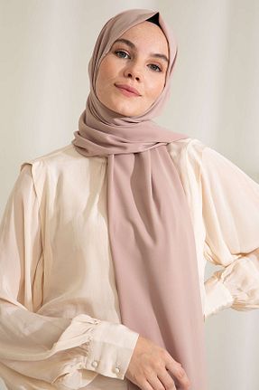شال طوسی زنانه Medine İpeği PURESCARFS - کد 849617706