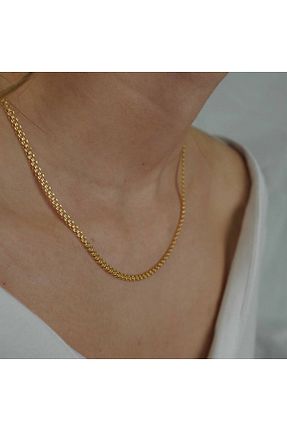 گردنبند طلا زرد زنانه 14 عیار İzgi Kuyumculuk - کد 815945671
