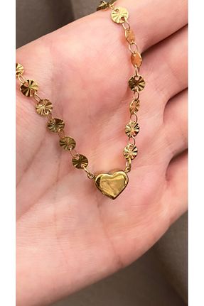 دستبند استیل (فولاد) طلائی زنانه استیل ضد زنگ Opia JEWELRY - کد 861049168