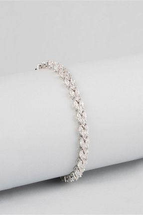 دستبند نقره سفید زنانه 925 عیار So Chic - کد 410142141