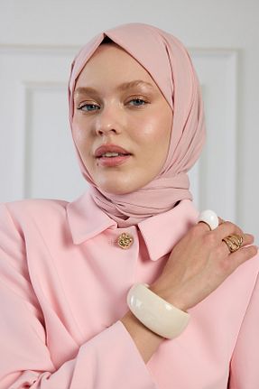 شال صورتی زنانه PURESCARFS - کد 860699820