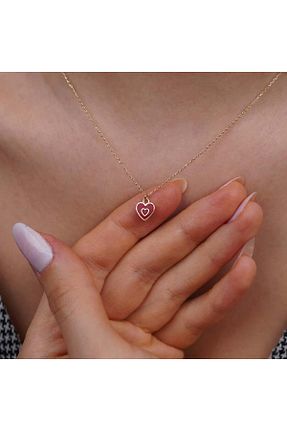گردنبند طلا زرد زنانه 14 عیار İzgi Kuyumculuk - کد 835415063