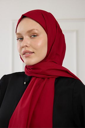 شال زرشکی زنانه PURESCARFS - کد 860699878