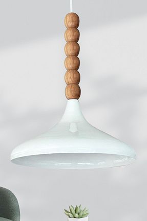 لوستر سفید فلزی Bamyum - کد 813423454