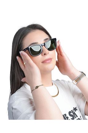 عینک آفتابی مشکی زنانه UV400 Bern Glasses - کد 820071653
